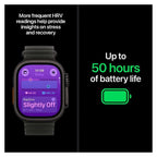 Apple Watch Ultra 4 49mm Natural Titanium GPS + Cellular Sand Trail Loop (S/M)