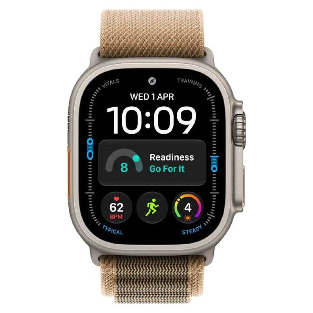 Apple Watch Ultra 4 49mm Natural Titanium GPS + Cellular Desert Alpine Loop