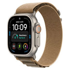 Apple Watch Ultra 4 49mm Natural Titanium GPS + Cellular Desert Alpine Loop