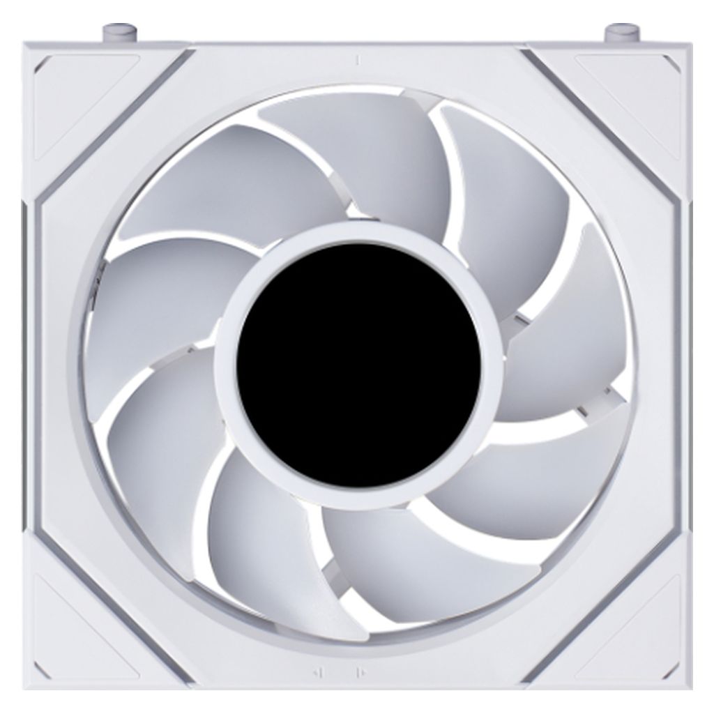 Lian Li UNI FAN SL Infinity LCD Flex Wireless Reverse Blade 120mm ARGB White Fan -