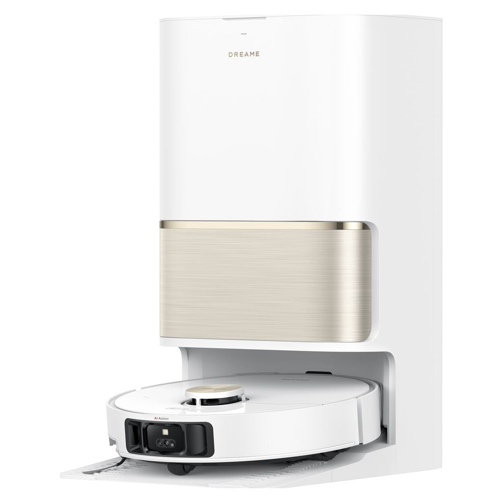 Dreame L50 Ultra Robot Vacuum & Mop with 75C Hot Water Mop Self-Cleaning - White