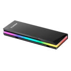 ADATA EC700G M.2 PCIe/SATA SSD to USB-C RGB Enclosure(AEC700GU32G2-CGY) - 3