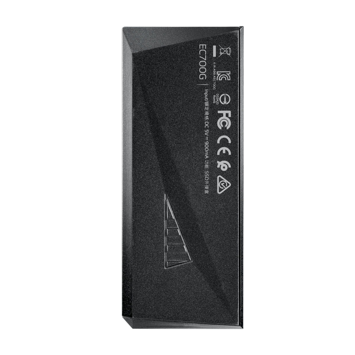 ADATA EC700G M.2 PCIe/SATA SSD to USB-C RGB Enclosure(AEC700GU32G2-CGY) - 7