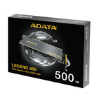 ADATA LEGEND 860 500GB PCIe 4.0 NVMe M.2 2280 SSD - SLEG-860-500GCS(SLEG-860-500GCS) - 7