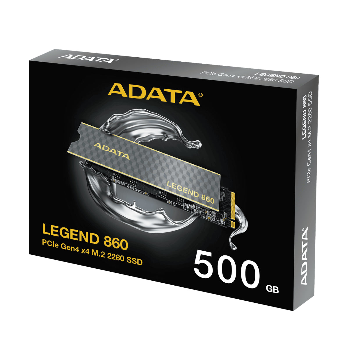 ADATA LEGEND 860 500GB PCIe 4.0 NVMe M.2 2280 SSD - SLEG-860-500GCS(SLEG-860-500GCS) - 7