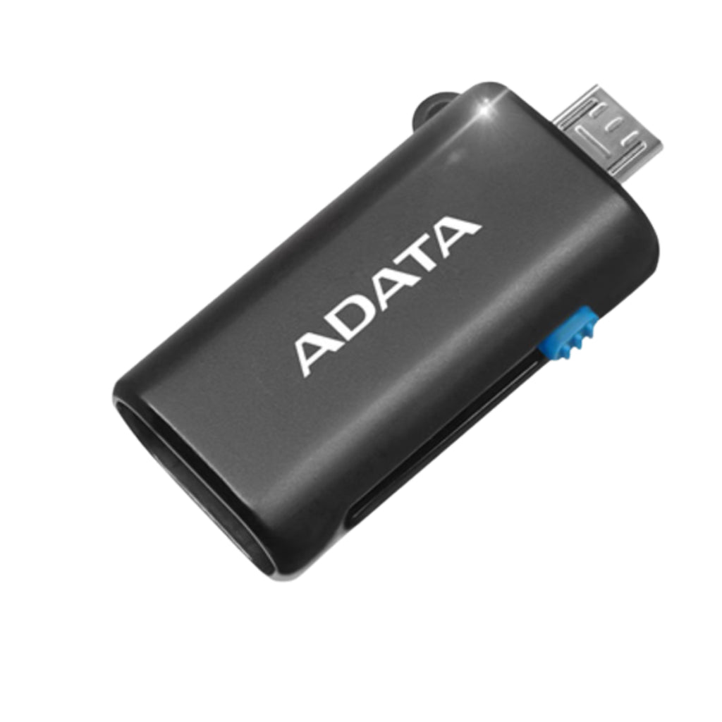 ADATA OTG microReader USB 2.0 & Micro-USB to MicroSD Card Reader(AOTGMRBK) - 1