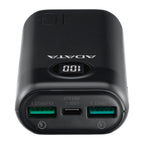 ADATA P10000 10050mAh USB-C & Dual USB-A Power Bank w/ Digital Display(AP10000QCD-DGT-CBK) - 3