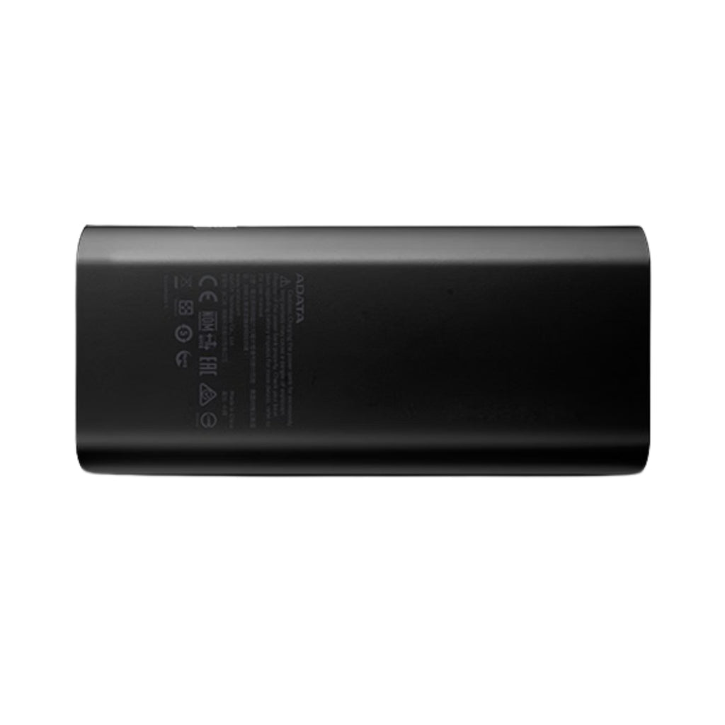 ADATA P12500 12500mAh Dual USB-A Power Bank Digital w/ Display(AP12500D-DGT-5V-CBK) - 2