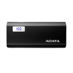 ADATA P12500 12500mAh Dual USB-A Power Bank Digital w/ Display(AP12500D-DGT-5V-CBK) - 4