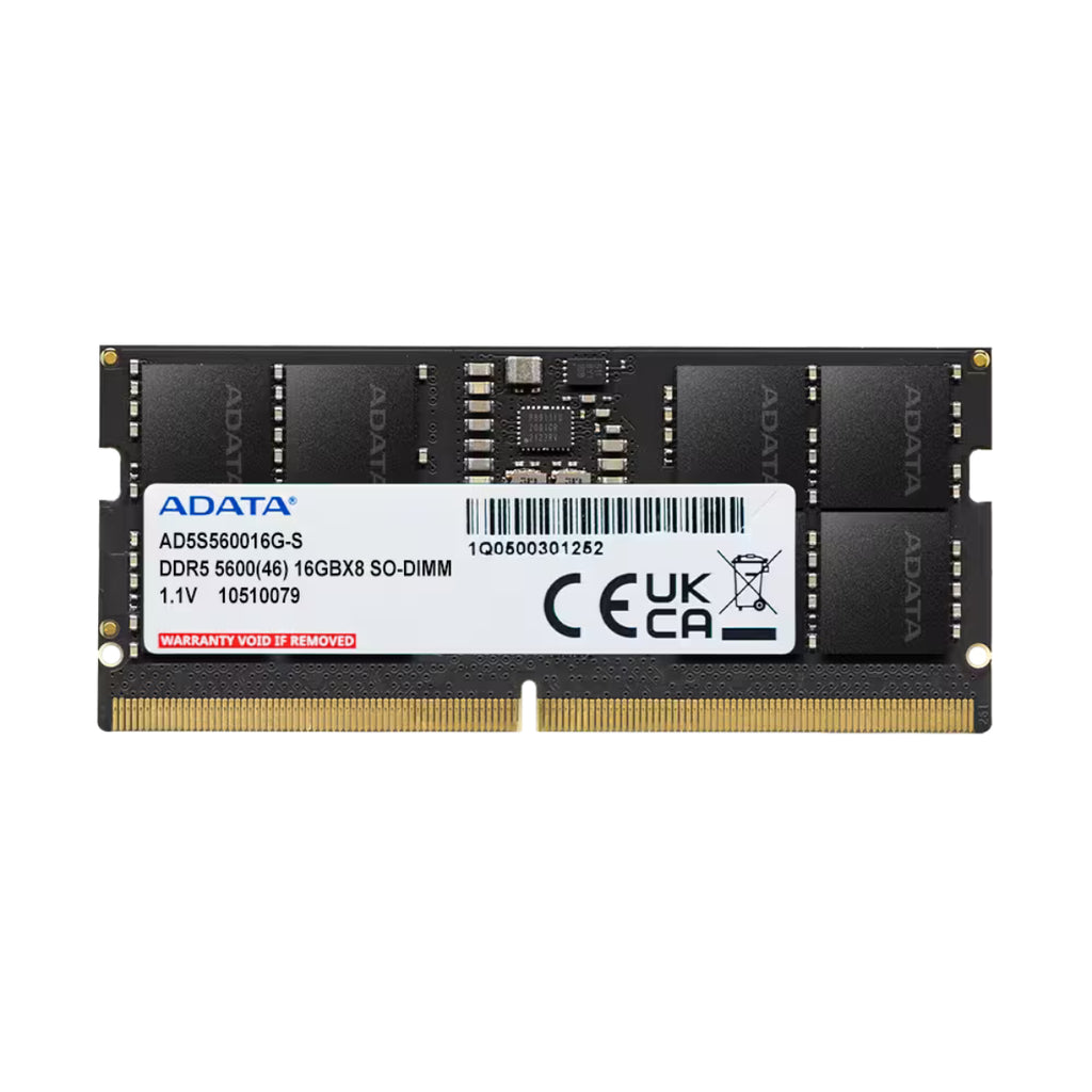 ADATA Premier 16GB (1x16GB) DDR5 5600MHz CL46 Laptop Memory(AD5S560016G-S) - 2