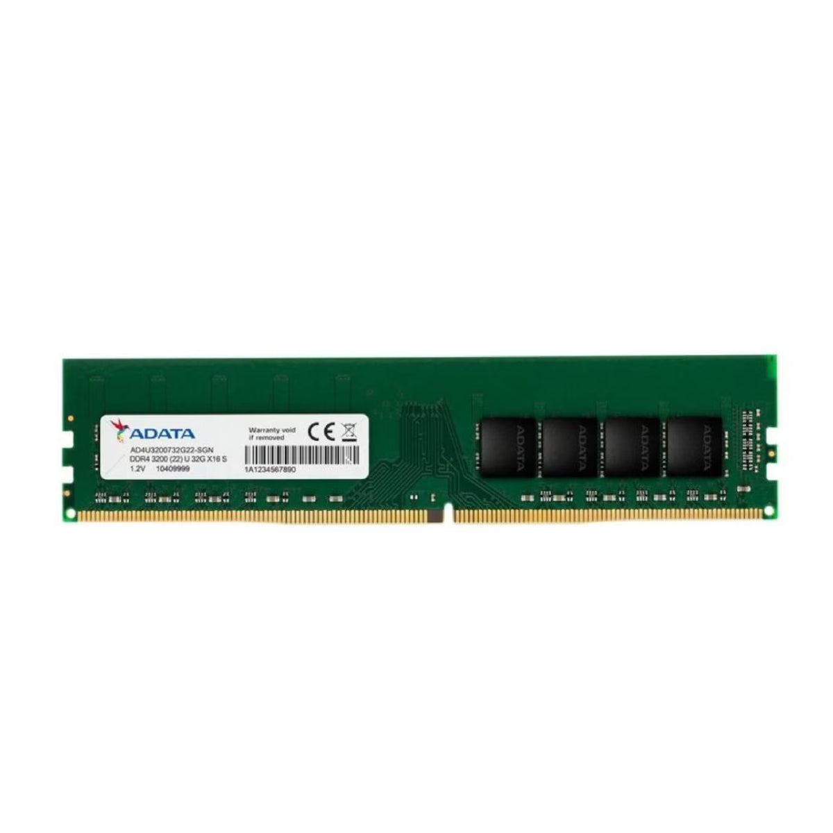 ADATA Premier 32GB (1x32GB) DDR4 3200MHz Desktop Memory(AD4U320032G22-SGN) - 1