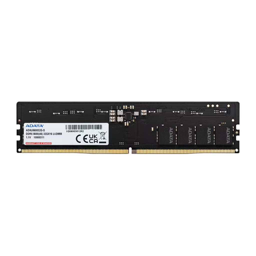 ADATA Premier 32GB (1x32GB) DDR5 5600MHz CL46 Desktop Memory(AD5U560032G-S) - 2