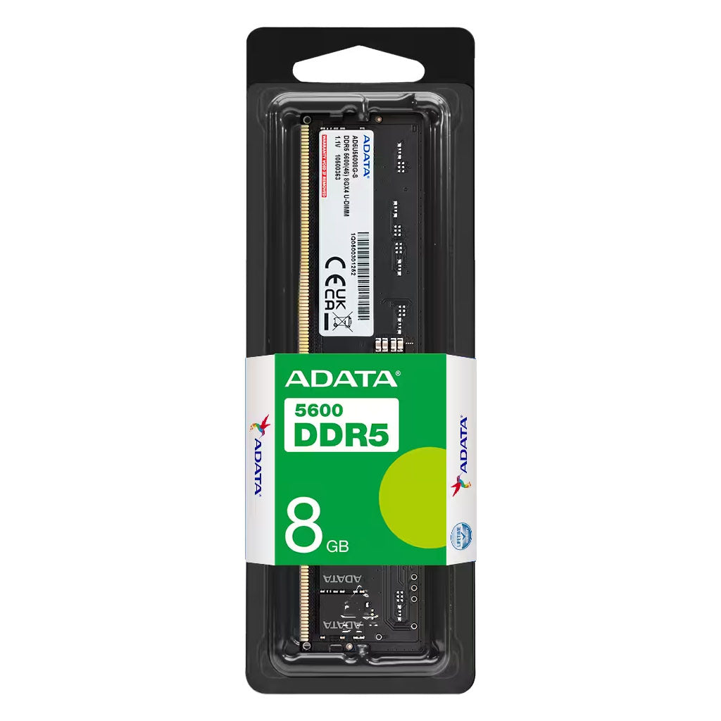 ADATA Premier 8GB (1x8GB) DDR5 5600MHz CL46 Desktop Memory(AD5U56008G-S) - 2