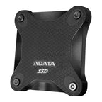 ADATA SD620 512GB USB 3.2 Gen 2 External Portable SSD - Black(SD620-512GCBK) - 3