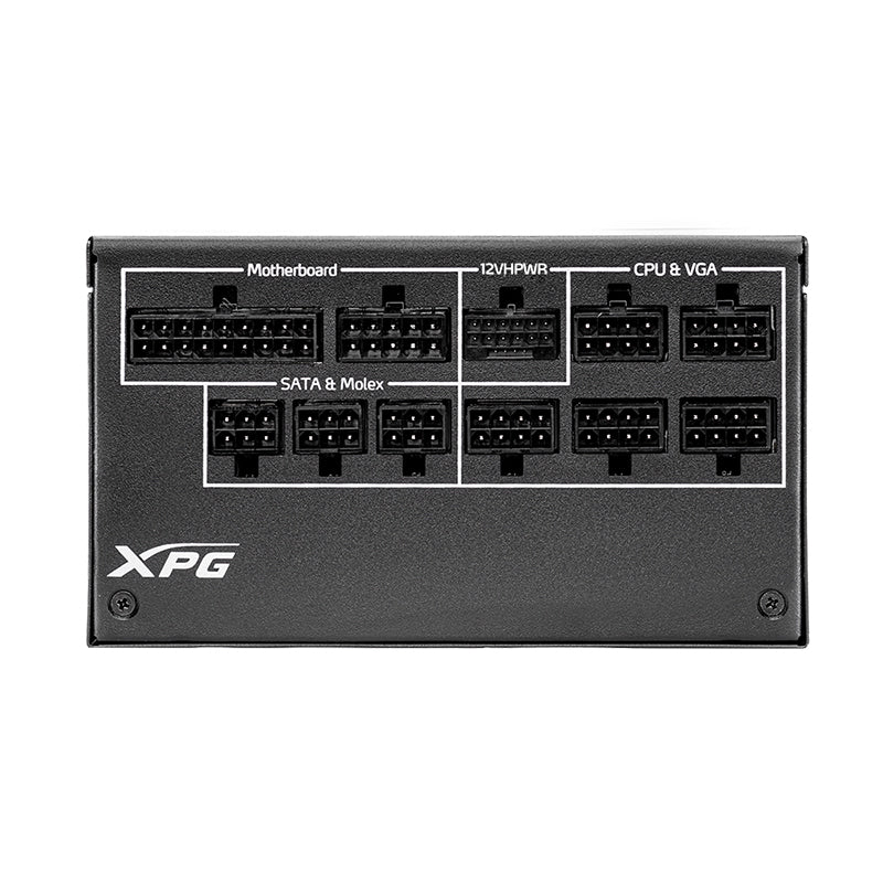 XPG CyberCore II 1300W 80+ Platinum Gen5 ATX 3.0 Fully Modular ATX Power Supply(CYBERCOREII1300P-BKCAU) - 5