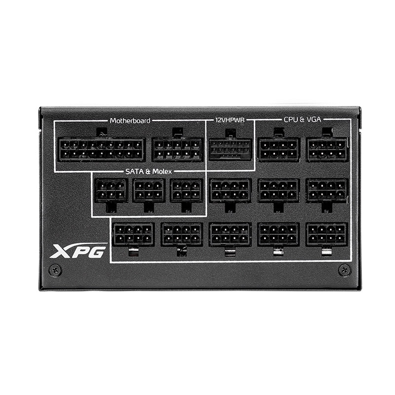 XPG CyberCore II 1300W 80+ Platinum Gen5 ATX 3.0 Fully Modular ATX Power Supply(CYBERCOREII1300P-BKCAU) - 6