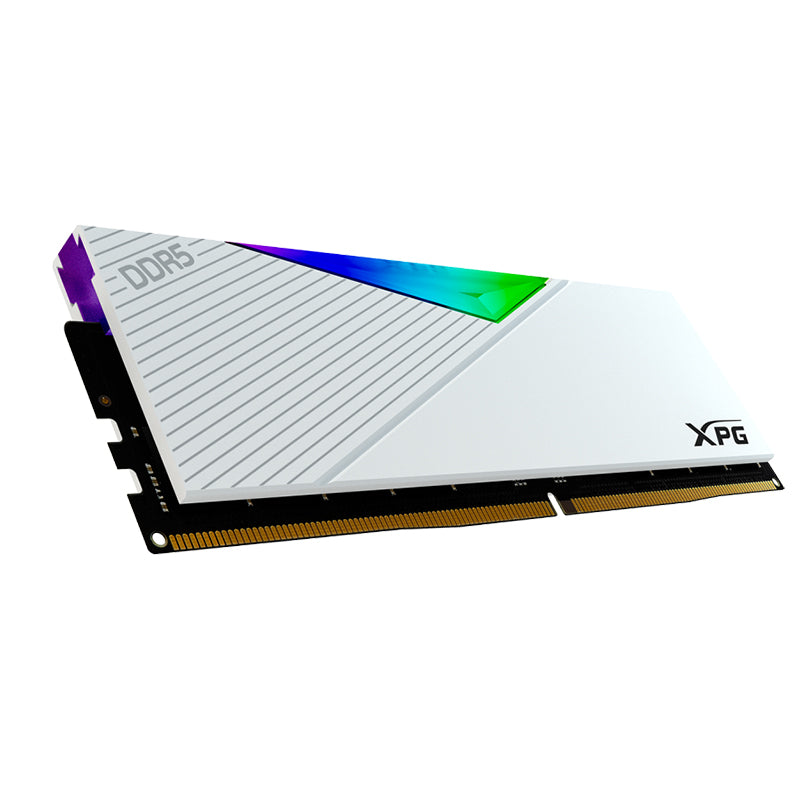 ADATA XPG LANCER RGB 32GB (2 x 16GB) DDR5 7200MHz Desktop Memory - White(AX5U7200C3416G-DCLARWH) - 3