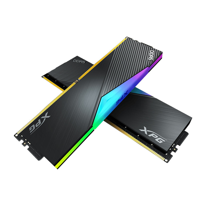 ADATA XPG LANCER RGB 64GB (2x32GB) DDR5 6000MHz CL30 AMD Desktop Memory - Black(AX5U6000C3032G-DCLARBK) - 1