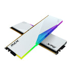 ADATA XPG LANCER RGB 64GB (2x32GB) DDR5 6000MHz CL30 AMD Desktop Memory - White(AX5U6000C3032G-DCLARWH) - 1