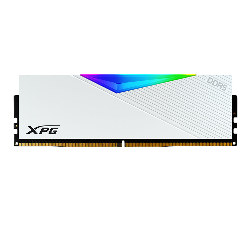 ADATA XPG LANCER RGB 64GB (2x32GB) DDR5 6000MHz CL30 AMD Desktop Memory - White(AX5U6000C3032G-DCLARWH) - 2