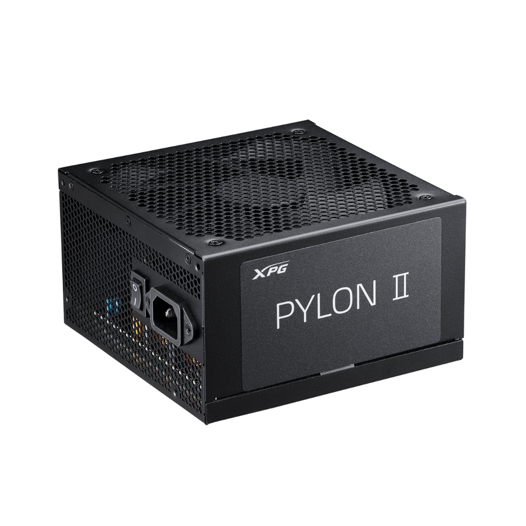 ADATA XPG PYLON II 650W 80+ Bronze Non-Modular ATX 3.1 Power Supply(PYLONII650B-BKCAU) - 1