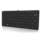 Adesso Mini Wired Keyboard with 2-Port USB HUB(AKB-510HB) - 2