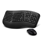 Adesso WKB-1500GB Wireless Ergonomic Keyboard & Mouse Combo(WKB-1500GB) - 1