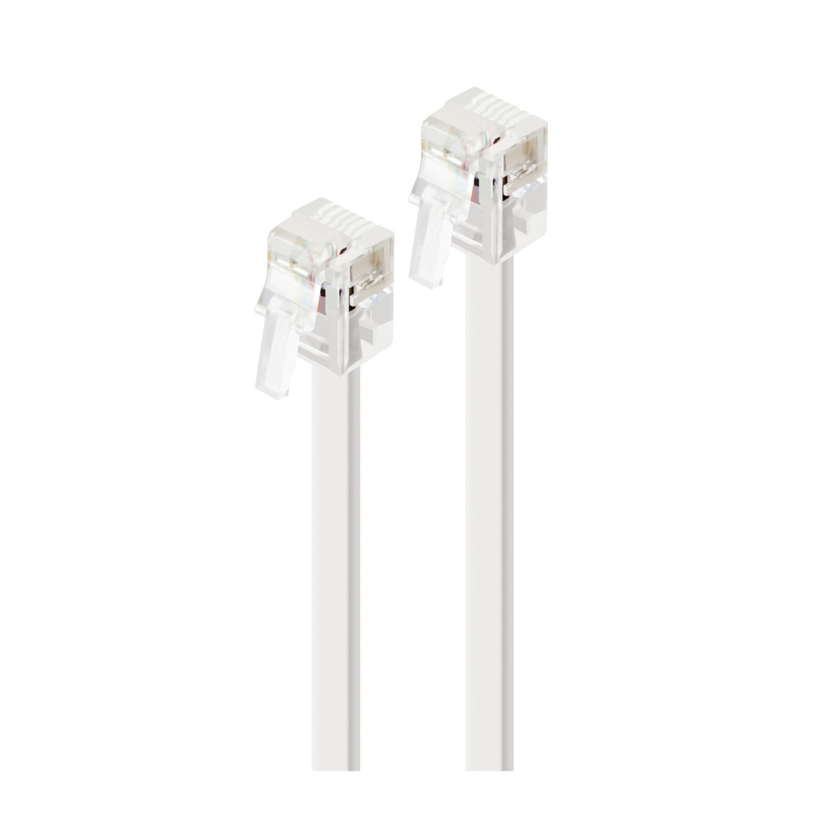 Alogic RJ12 Telephone Line Cable - Male to Male - 5m(RJ1205R) - 1