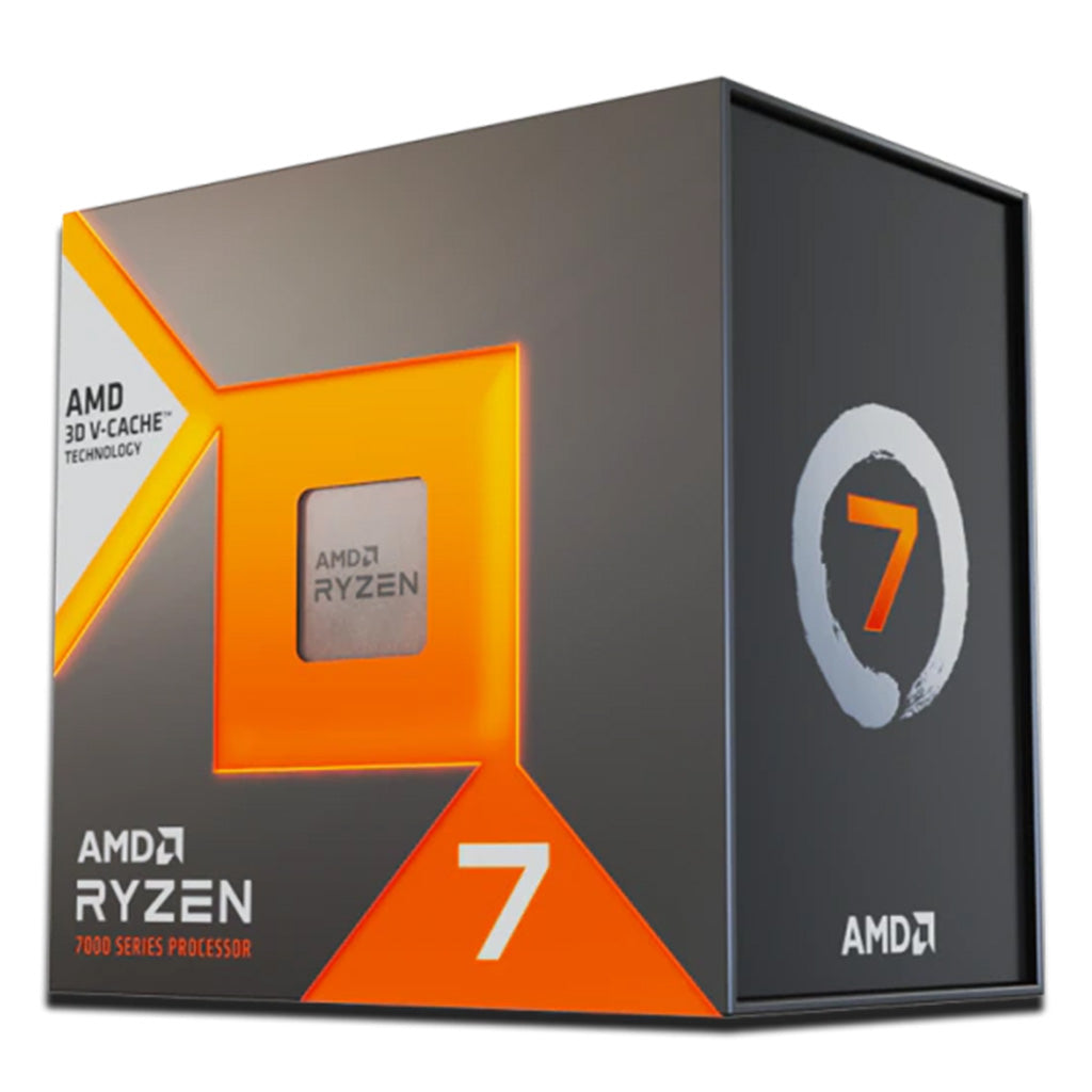 AMD Ryzen 7 7800X3D 8 Core 16 Thread up to 5.0GHz AM5 Unlocked CPU Processor(100-100000910WOF) - 1