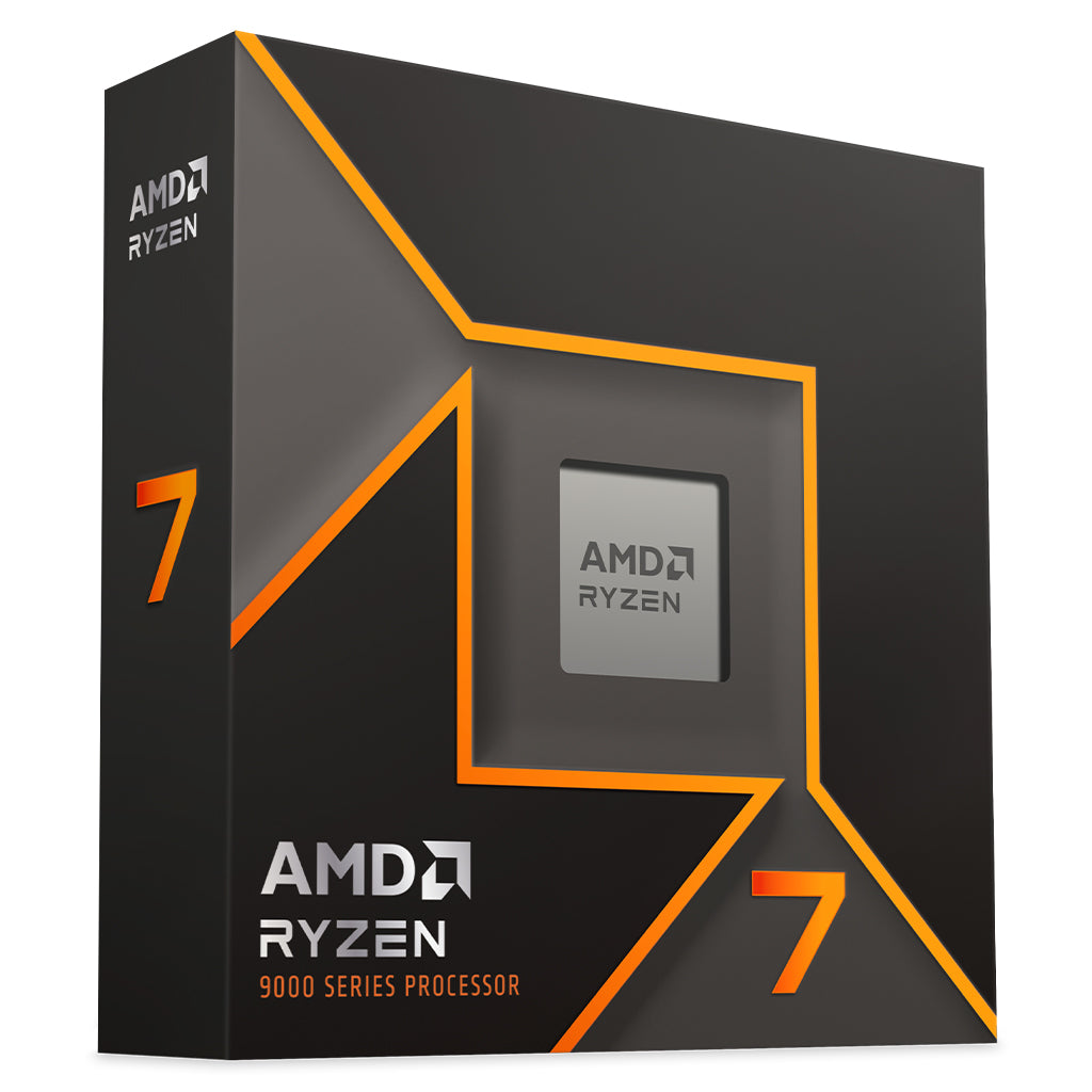AMD Ryzen 7 9700X 8 Core 16 Thread up to 5.5GHz AM5 Unlocked CPU Processor(100-100001404WOF) - 1