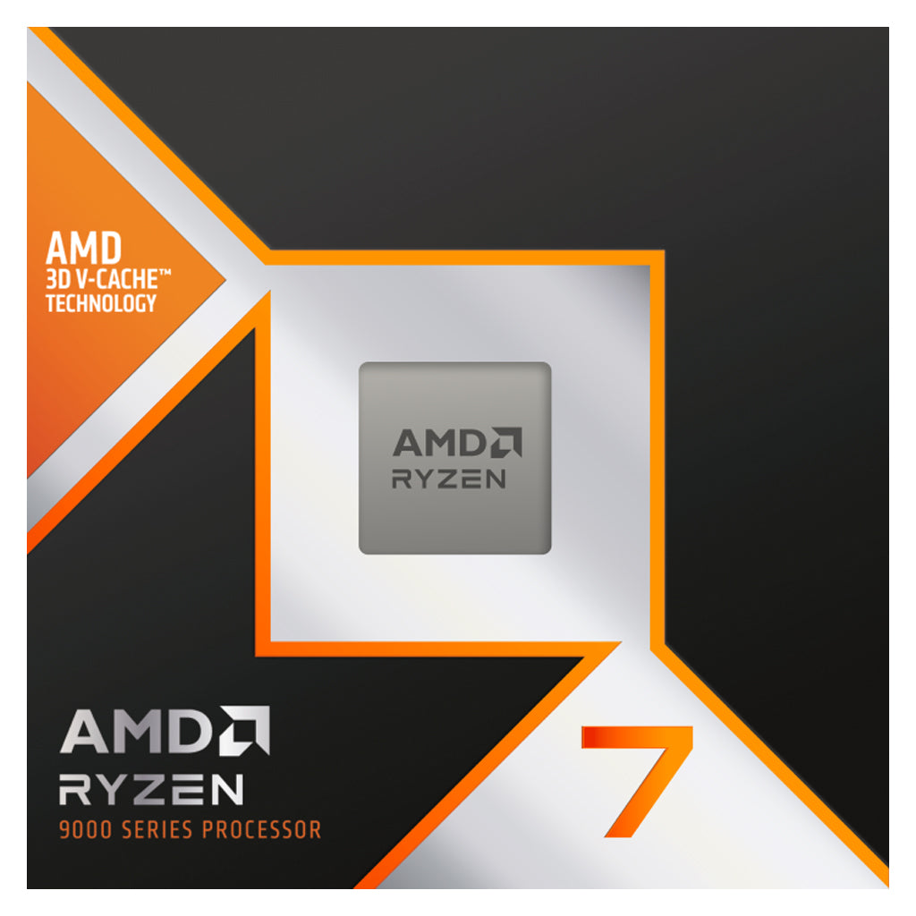 AMD Ryzen 7 9800X3D 8 Core 16 Thread AM5 up to 5.2GHz AM5 Unlocked CPU Processor(100-100001084WOF) - 2