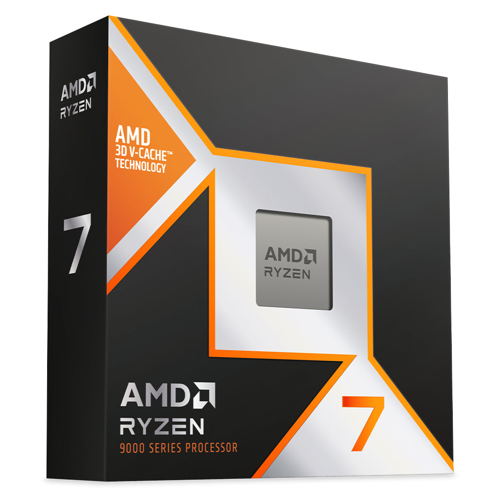 AMD Ryzen 7 9800X3D 8 Core 16 Thread AM5 up to 5.2GHz AM5 Unlocked CPU Processor(100-100001084WOF) - 1