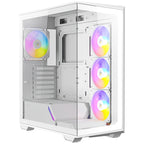 Antec C3 ARGB White Constellation Series Mid Tower ATX Case - White(C3-ARGB-W) - 1