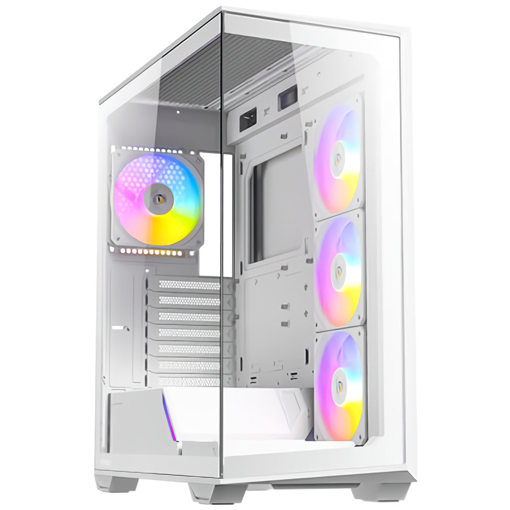 Antec C3 ARGB White Constellation Series Mid Tower ATX Case - White(C3-ARGB-W) - 3