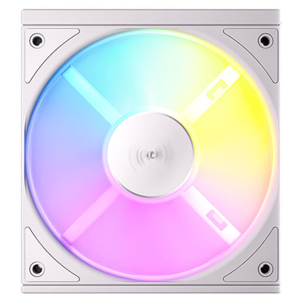 Antec Connect 120mm Reverse ARGB PWM White Case Fan - 3 Pack(C120R ARGB White_3PK) - 3