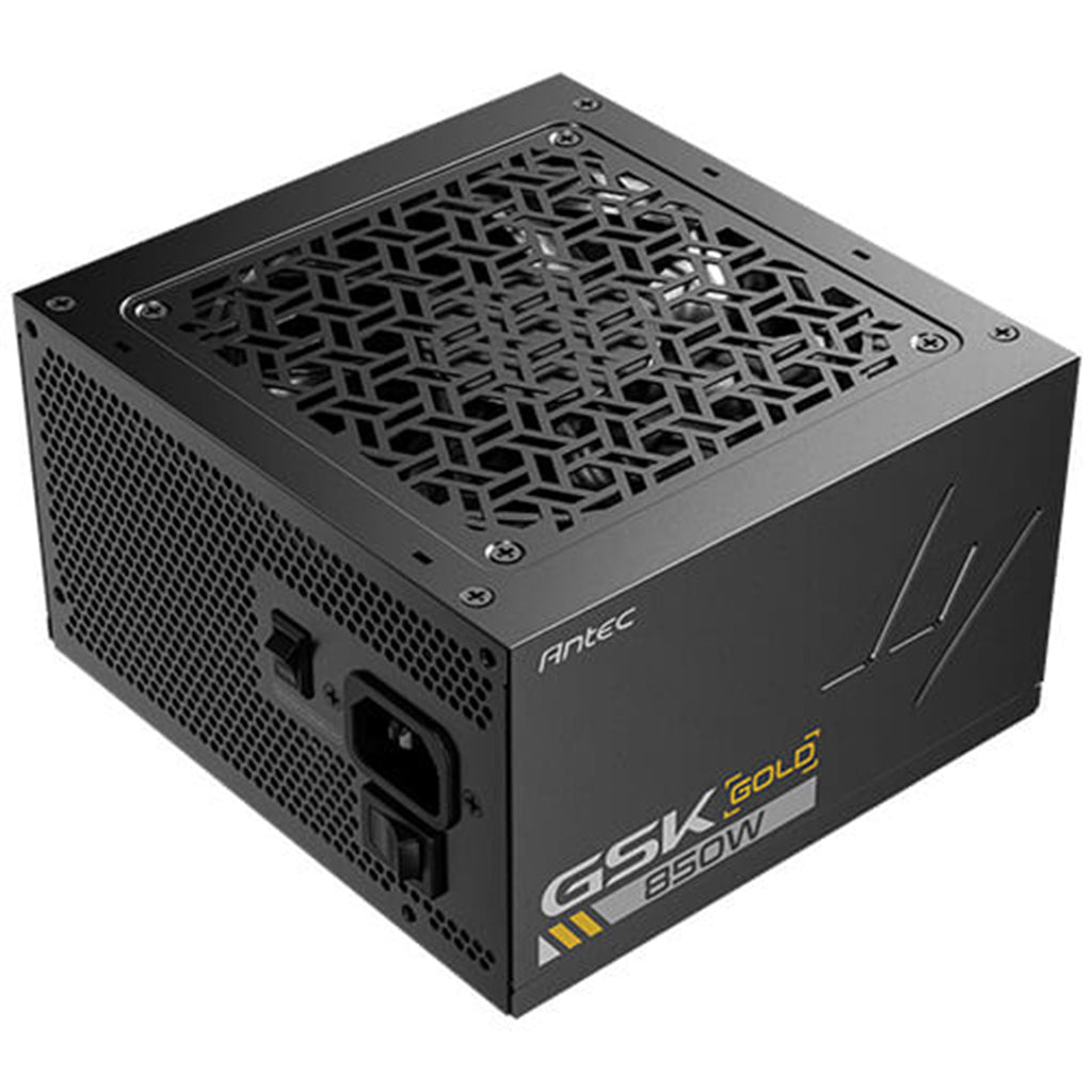 Antec GSK 850W 80+ Gold Fully Modular ATX 3.1 Power Supply - Black
