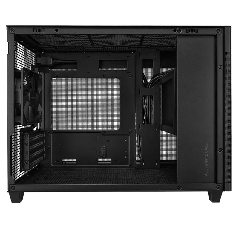 ASUS Prime AP201 Tempered Glass Micro-ATX Case - Black(AP201 ASUS PRIME CASE TG) - 4