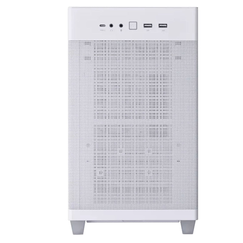 ASUS Prime AP201 Tempered Glass Micro-ATX Case - White(AP201 ASUS PRIME CASE TG WHITE EDITION) - 2