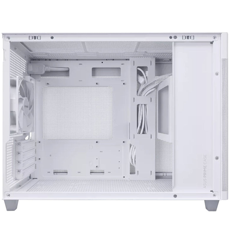 ASUS Prime AP201 Tempered Glass Micro-ATX Case - White(AP201 ASUS PRIME CASE TG WHITE EDITION) - 3