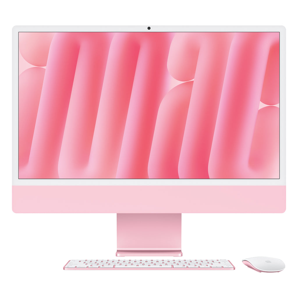 Apple 24-inch iMac M4 10-Core GPU 16GB 512GB Mac OS TouchID - Pink(MWV53X/A) - 1