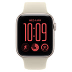 Apple Watch SE 3 44mm Starlight Aluminium GPS + Cellular Sand Sport Band (M/L)