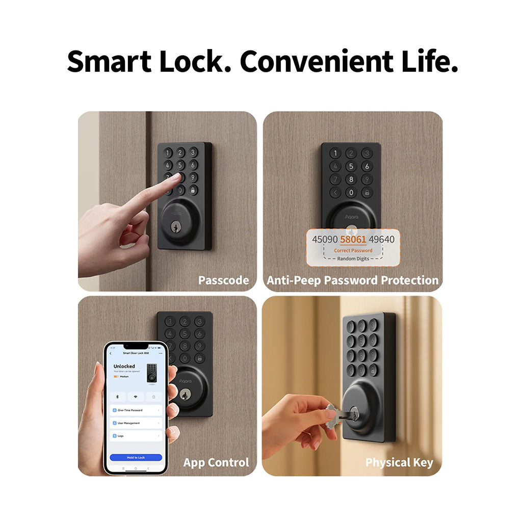 Aqara B50 Smart Door Lock(DL-D12E) - 6