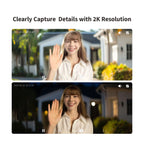 Aqara G410 Doorbell Camera Hub - White(CH-C09D White) - 6
