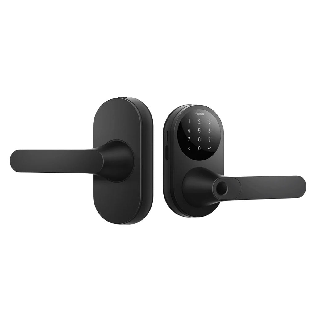 Aqara U300 Smart Door Lock - Black(DL-D02D Black) - 1