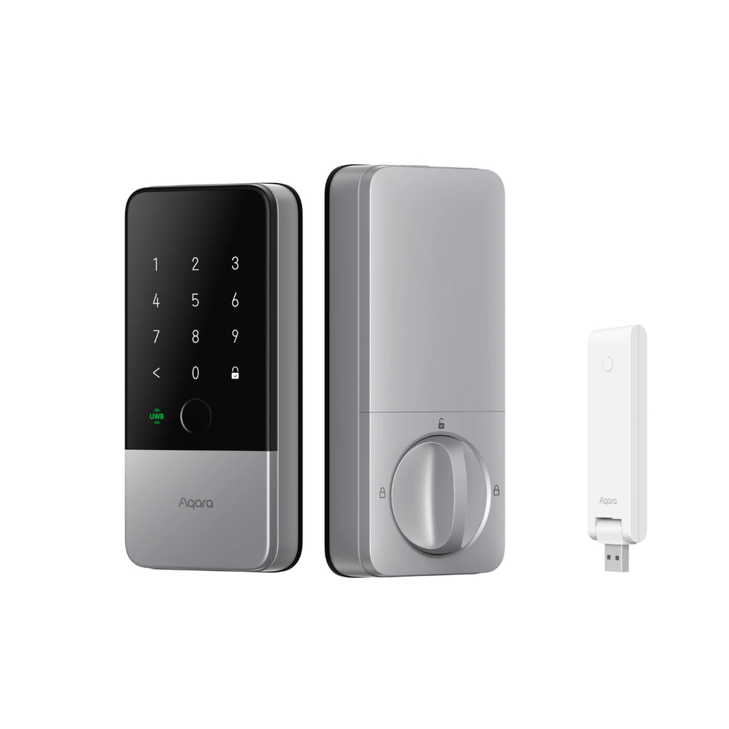 Aqara U400 Smart Door Lock Kit - Silver(DL-D16D Silver) - 1