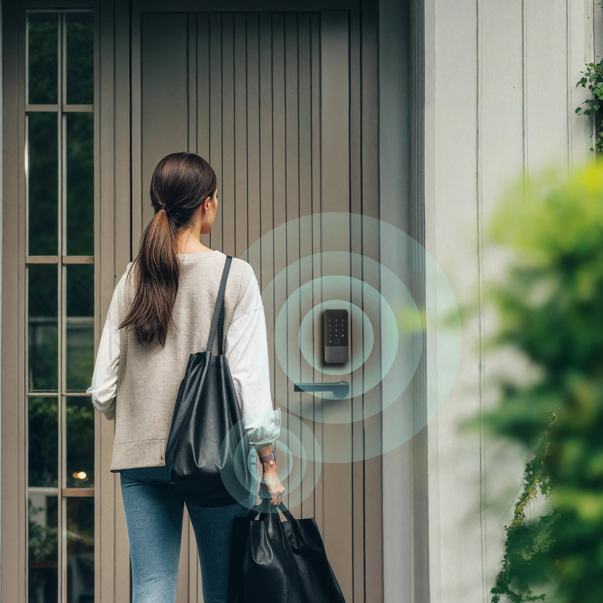Aqara U400 Smart Door Lock Kit - Silver(DL-D16D Silver) - 12