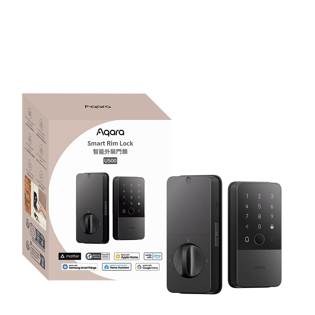 Aqara U500 Smart Rim Lock(DL-D19D) - 1
