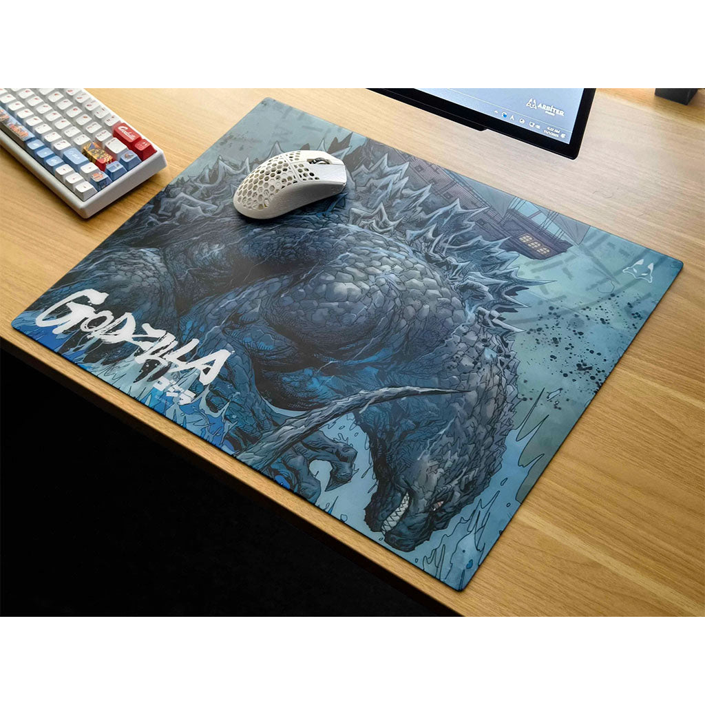 Arbiter Studio TENKO Godzilla 2.0 Lunar Speed Glass Mouse Pad - Shipwreck (500x400mm)(MPGP1LGOD5) - 4