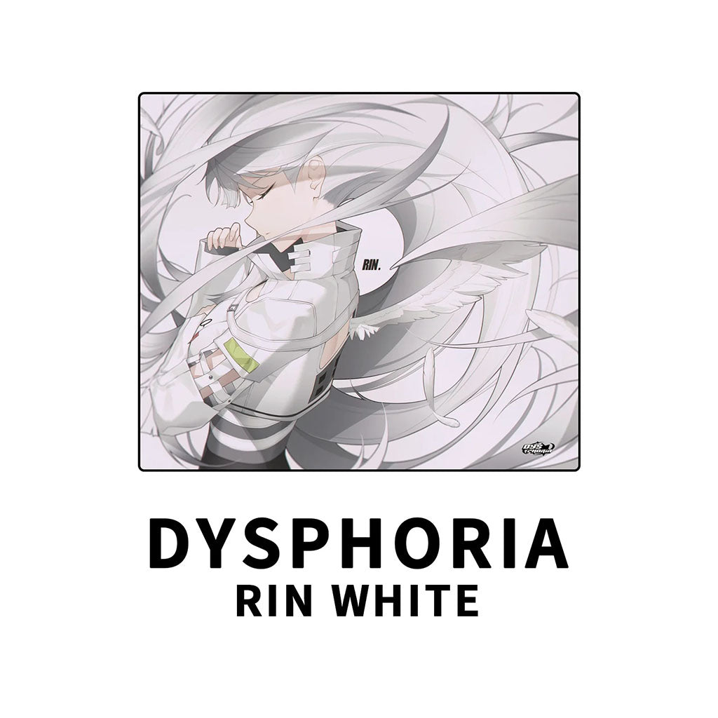 Arbiter Studio x Dysphoria Rin Glass Mouse Pad - White (500x450mm)(MPDYRINWH) - 1