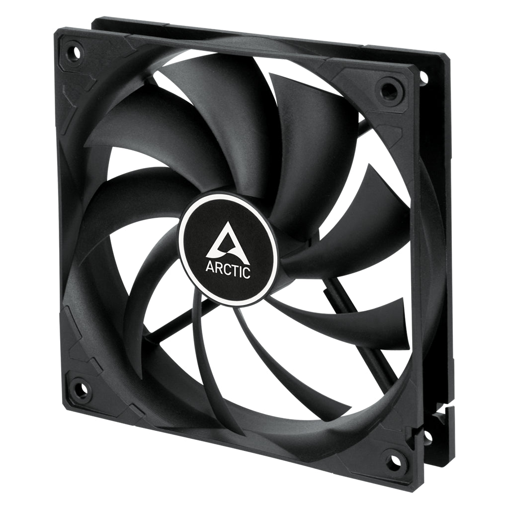 Arctic F12 120mm PWM Fan - Black - 5 Pack(ACFAN00145A) - 1